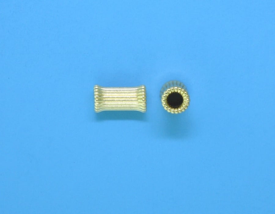 3.5x6mm Gold Filled Bone Shape Bead 3.5x6mm Gold Filled Bone Shape Bead