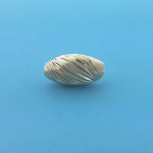205 - 8x16mm Gold Filled Design Oval Twisted Bead 205 - 8x16mm Gold Filled Design Oval Twisted Bead