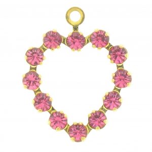37212 Rhinestone Hearts