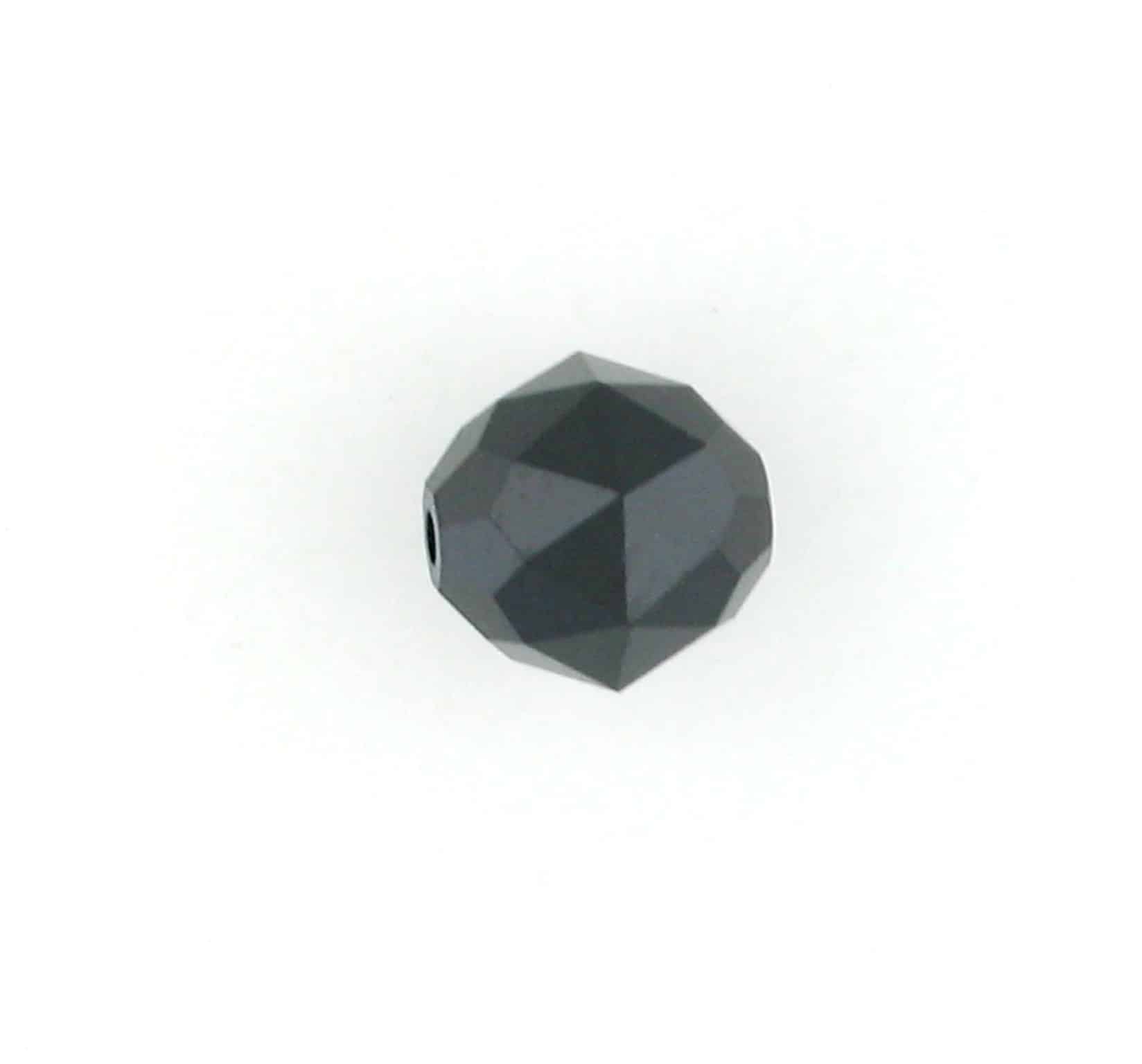 5025 - 8mm Swarovski Round Faceted Crystal Bead - Jet 5025 - 8mm Swarovski Round Faceted Crystal Bead - Jet