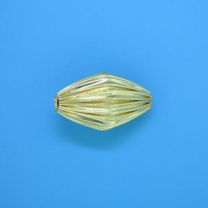 931 - 12x21mm Gold Filled Fancy Oval Bead 931 - 12x21mm Gold Filled Fancy Oval Bead