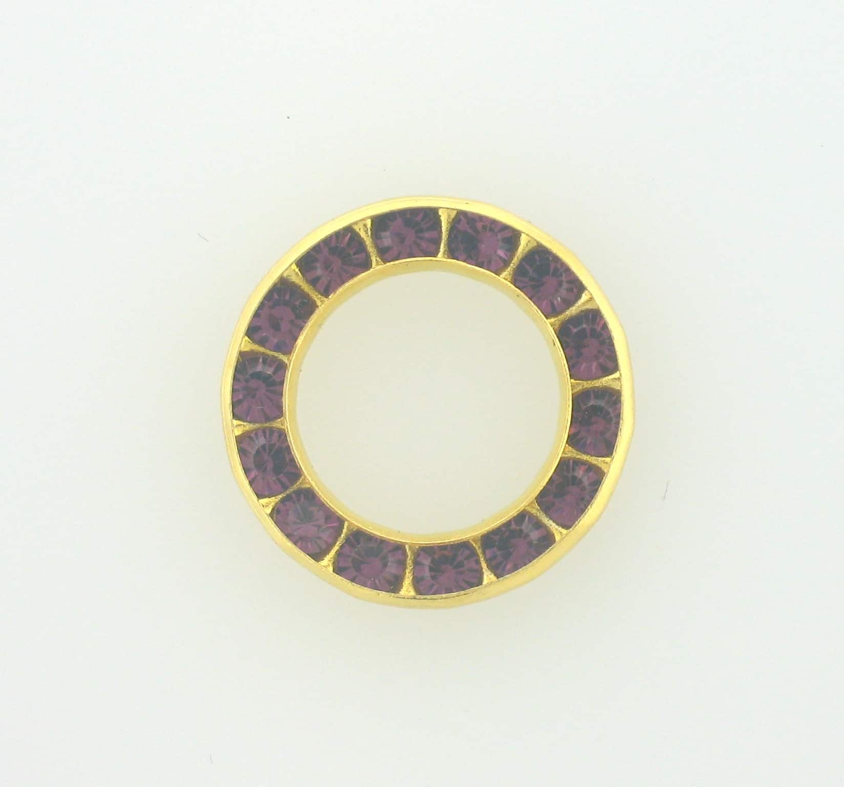 37714 - Swarovski Multi Stone Setting Round - Amethyst 37714 - Swarovski Multi Stone Setting Round - Amethyst