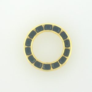 37714 - Swarovski Multi Stone Setting Round - Jet 37714 - Swarovski Multi Stone Setting Round - Jet