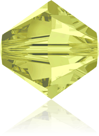 5301/5328 - 7mm Swarovski Bicone Crystal Bead - Jonquil 5301/5328 - 7mm Swarovski Bicone Crystal Bead - Jonquil