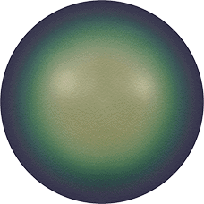 5810 - 6mm Swarovski Round - Scarabaeus Green Pearl 5810 - 6mm Swarovski Round - Scarabaeus Green Pearl