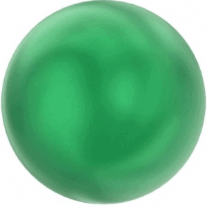 5810 - 6mm Swarovski Round - Eden Green Pearl 5810 - 6mm Swarovski Round - Eden Green Pearl