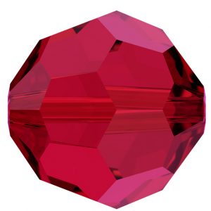 5000 - 4mm Swarovski Round Crystal - Scarlet 5000 - 4mm Swarovski Round Crystal - Scarlet