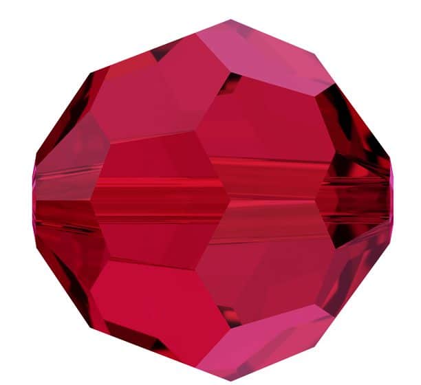 5000 - 4mm Swarovski Round Crystal - Scarlet 5000 - 4mm Swarovski Round Crystal - Scarlet