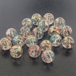 9017 – 6mm Japanese Rainbow Transparent Synthetic Bead 9017 – 6mm Japanese Rainbow Transparent Synthetic Bead