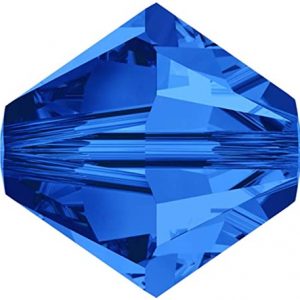 5301/5328 - 4mm Swarovski Bicone Bead - Sapphire 5301/5328 - 4mm Swarovski Bicone Bead - Sapphire