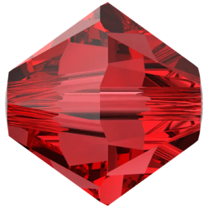 5301/5328 - 4mm Swarovski Bicone Bead - Siam 5301/5328 - 4mm Swarovski Bicone Bead - Siam