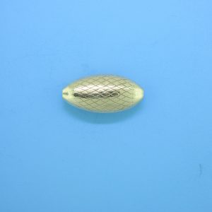 1113 - 10x20mm Gold Filled Flat Oval Bead 1113 - 10x20mm Gold Filled Flat Oval Bead