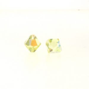 # 6301 - 6mm Swarovski Top Hole Bicone Pendant- Jonquil AB