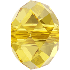 5040 - 8mm Swarovski Briolette Beads - Light Topaz 5040 - 8mm Swarovski Briolette Beads - Light Topaz