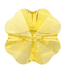 5752 - 8mm Swarovski Clover Bead - Sunflower 5752 - 8mm Swarovski Clover Bead - Sunflower