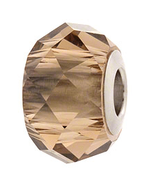 5948 - 14mm Swarovski BeCharmed Briolette Bead - Light Smoked Topaz 5948 - 14mm Swarovski BeCharmed Briolette Bead - Light Smoked Topaz