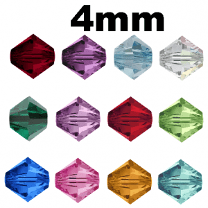 5301/5328 - 4mm Swarovski All Birth-month Colors - 2 Dz. Each (24 Dz. Pack) 5301/5328 - 4mm Swarovski All Birth-month Colors - 2 Dz. Each (24 Dz. Pack)