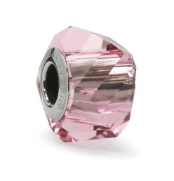 5928 - 14mm Swarovski BeCharmed Helix Bead - Light Rose 5928 - 14mm Swarovski BeCharmed Helix Bead - Light Rose