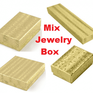 Mix Boxes - Cotton Filled Jewelry Gift Box Mix Boxes - Cotton Filled Jewelry Gift Box