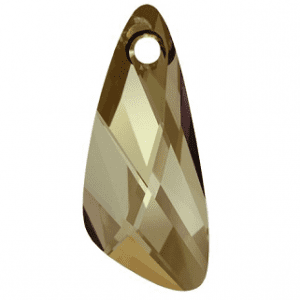 6690 - 27mm Swarovski Wing Pendant - Bronze Shade 6690 - 27mm Swarovski Wing Pendant - Bronze Shade