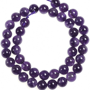 9150 - 8mm Amethyst Stone Beads - 16" Strand 9150 - 8mm Amethyst Stone Beads - 16" Strand