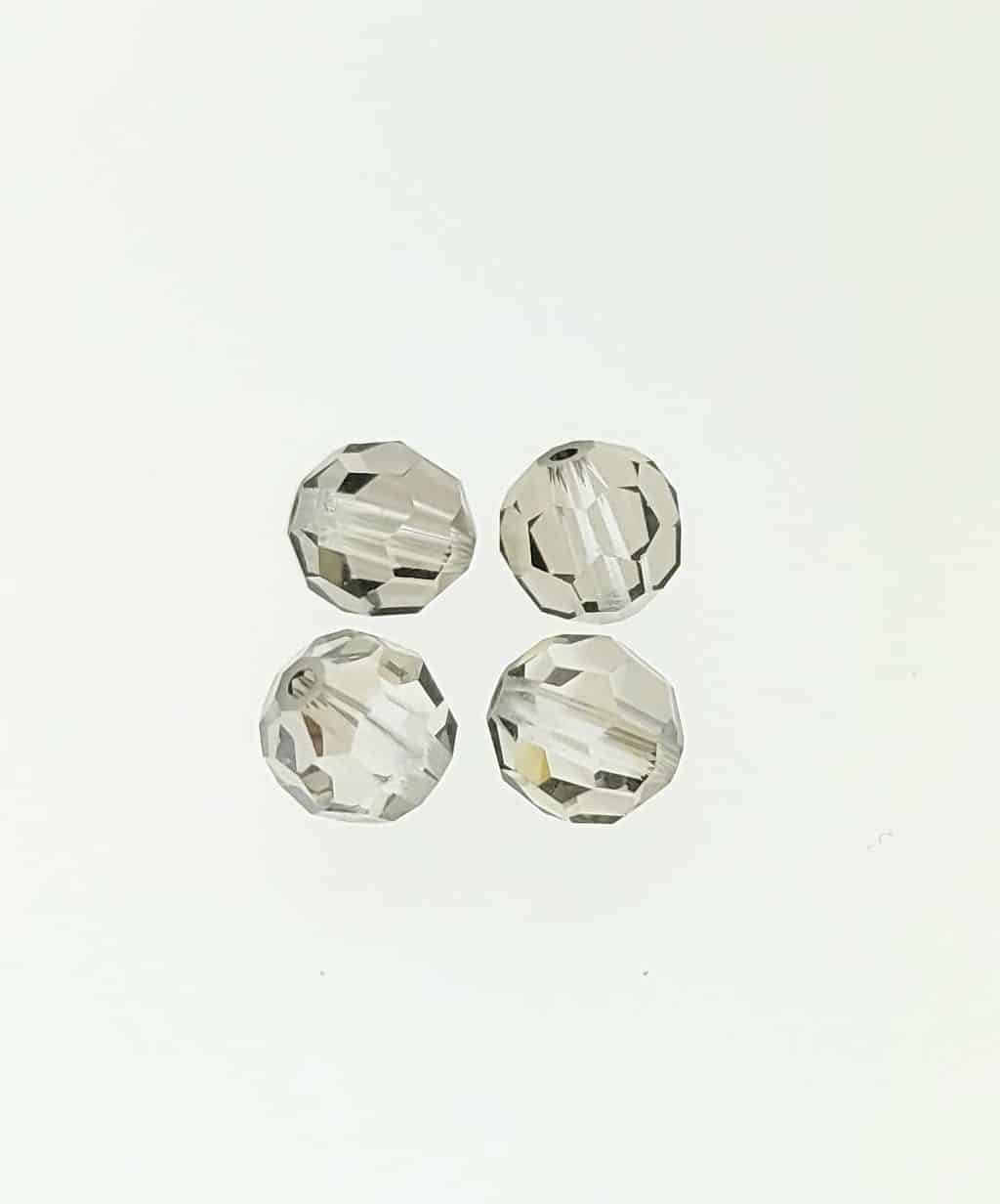 5000 - 6mm Swarovski Round Crystal Bead - Crystal Satin 5000 - 6mm Swarovski Round Crystal Bead - Crystal Satin