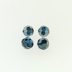 5000 - 6mm Swarovski Round Crystal Bead - Montana Satin 5000 - 6mm Swarovski Round Crystal Bead - Montana Satin
