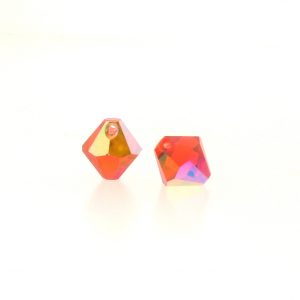 #6301 - 8mm Swarovski Top Hole Bicone Pendant- Hyacinth AB #6301 - 8mm Swarovski Top Hole Bicone Pendant- Hyacinth AB