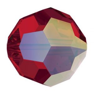 5000 - 10mm Swarovski Round Crystal - Siam AB 5000 - 10mm Swarovski Round Crystal - Siam AB