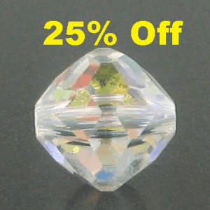 5309/1 Swarovski Rounded Bicone Beads