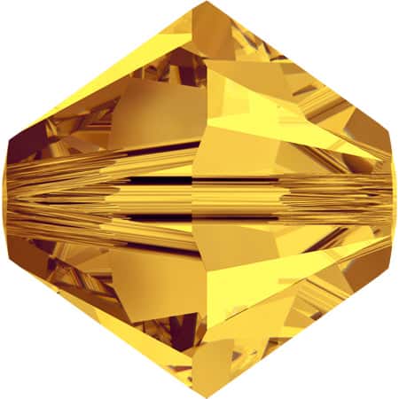 5301/5328 - 8mm Swarovski Bicone Crystal Bead - SunFlower 5301/5328 - 8mm Swarovski Bicone Crystal Bead - SunFlower