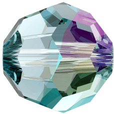 5000 - 4mm Swarovski Round Crystal - Aquamarine Shimmer 5000 - 4mm Swarovski Round Crystal - Aquamarine Shimmer