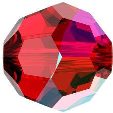 5000 - 4mm Swarovski Round Crystal - Siam Shimmer 5000 - 4mm Swarovski Round Crystal - Siam Shimmer