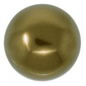 5810 – 12mm Swarovski Round – Antique Brass Pearl