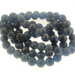 9165 - 10mm Marcasite Stone Beads - 16" Strand 9165 - 10mm Marcasite Stone Beads - 16" Strand