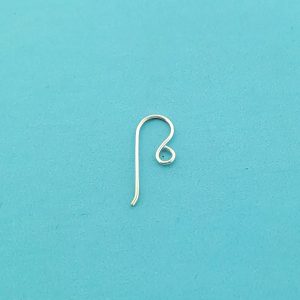 #15836 - 23mm Bali Silver Ear Wire #15836 - 23mm Bali Silver Ear Wire