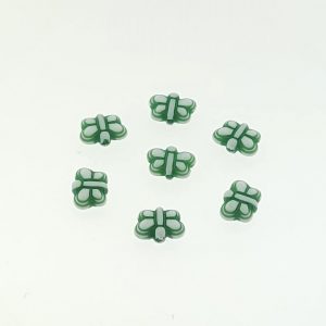 #9030 - 8x5mm Acrylic Vintage Style Butterfly Bead - Green #9030 - 8x5mm Acrylic Vintage Style Butterfly Bead - Green