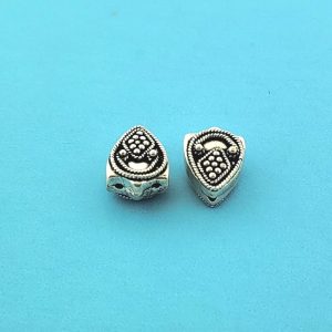 SB-1 - 16x12mm Bali Silver Fancy Bead SB-1 - 16x12mm Bali Silver Fancy Bead