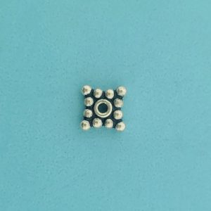 SB-58 - 8mm Bali Silver Spacer Bead SB-58 - 8mm Bali Silver Spacer Bead