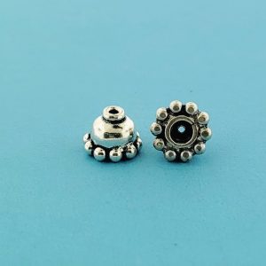 #SB8 - 8X11mm Bali Silver Design Bead #SB8 - 8X11mm Bali Silver Design Bead