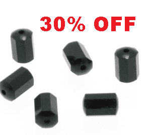 5230 - 7.5x5mm Vintage Swarovski Cylinder Shape