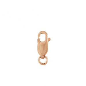 984GR - 4x10mm Rose Gold Filled Lobster Clasp with Open Ring 984GR - 4x10mm Rose Gold Filled Lobster Clasp with Open Ring