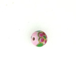 8906P - 6mm Round Porcelin Bead - Pink 8906P - 6mm Round Porcelin Bead - Pink