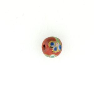 8908P - 8mm Round Porcelin Bead - Brown 8908P - 8mm Round Porcelin Bead - Brown