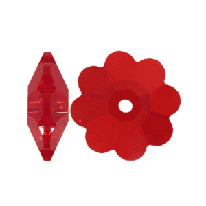 3700 - 8mm Swarovski Margarita Bead - Light Siam 3700 - 8mm Swarovski Margarita Bead - Light Siam