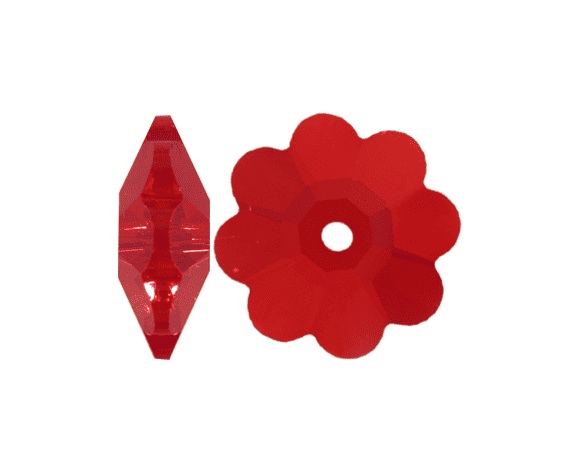 3700 - 8mm Swarovski Margarita Bead - Light Siam 3700 - 8mm Swarovski Margarita Bead - Light Siam