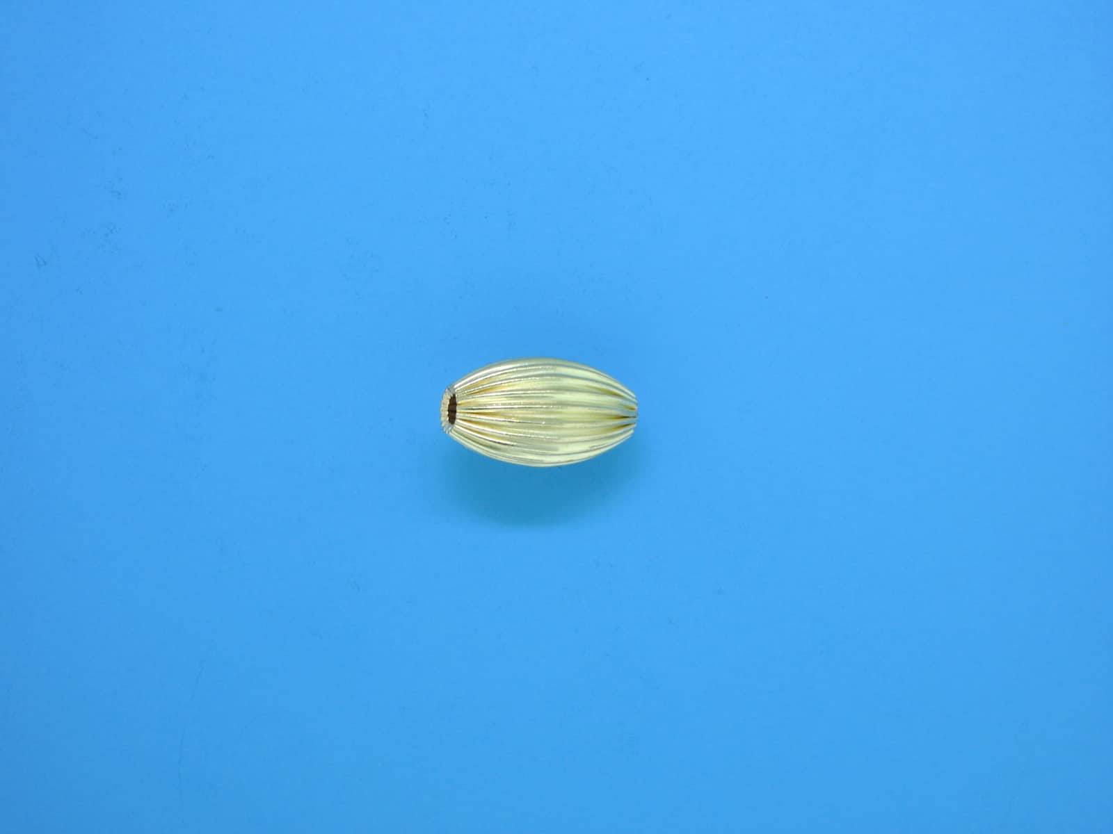 842 - 5x9mm 14/20 Gold Filled Design Oval Bead 842 - 5x9mm 14/20 Gold Filled Design Oval Bead