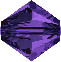 5301/5328 - 6mm Swarovski Bicone Bead - Purple Velvet 5301/5328 - 6mm Swarovski Bicone Bead - Purple Velvet