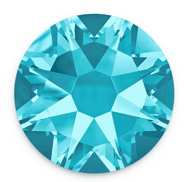 #2088 - SS30 (6.4mm) Swarovski Flat Backs – Aquamarine #2088 - SS30 (6.4mm) Swarovski Flat Backs – Aquamarine
