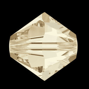5301/5328 - 6mm Swarovski Bicone Bead - Light Silk 5301/5328 - 6mm Swarovski Bicone Bead - Light Silk